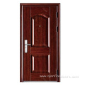 Modern design wood door fire resistant door